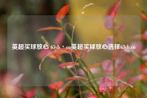 英超买球放心 63yb丶cn英超买球放心选择63yb.cn
