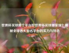 世界杯买球哪个平台好世界杯买球哪家强？揭秘全球各大知名平台的实力与特色