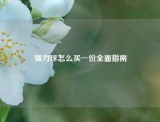强力球怎么买一份全面指南