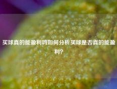买球真的能盈利吗如何分析买球是否真的能盈利？