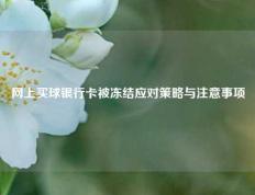 网上买球银行卡被冻结应对策略与注意事项