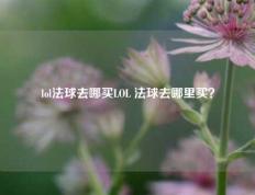 lol法球去哪买LOL 法球去哪里买？