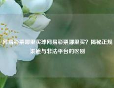 网易彩票哪里买球网易彩票哪里买？揭秘正规渠道与非法平台的区别