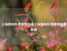 上海德州扑克赌博新闻上海德州扑克赌博新闻报道