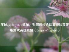 买球app入ly79,cn揭秘，如何通过合法渠道购买正版游戏英雄联盟（League of Legends）