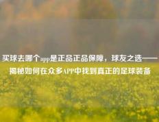 买球去哪个app是正品正品保障，球友之选——揭秘如何在众多APP中找到真正的足球装备