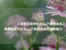 🎖️上海德信德州扑克app下载现金局上海德信德州扑克app下载现金局的神秘魅力