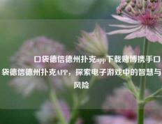 🏆口袋德信德州扑克app下载赌博携手口袋德信德州扑克APP，探索电子游戏中的智慧与风险