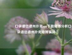 🥉口袋德信德州扑克app下载赌博分析口袋德信德州扑克赌博骗局