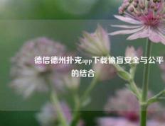 🌈德信德州扑克app下载偷盲安全与公平的结合