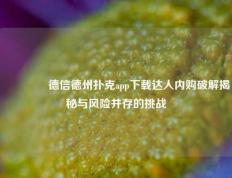 🏅德信德州扑克app下载达人内购破解揭秘与风险并存的挑战