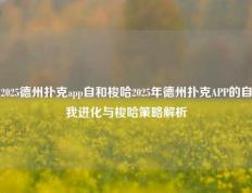 2025德州扑克app自和梭哈2025年德州扑克APP的自我进化与梭哈策略解析