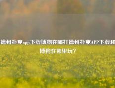 德州扑克app下载博狗在哪打德州扑克APP下载和博狗在哪里玩？