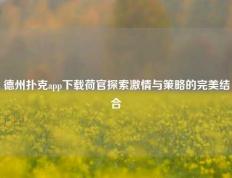德州扑克app下载荷官探索激情与策略的完美结合