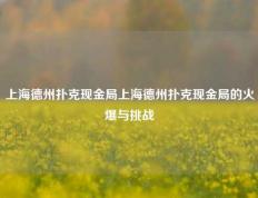 上海德州扑克现金局上海德州扑克现金局的火爆与挑战