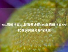 2025德州扑克app比赛奖金图2025年德州扑克APP比赛的奖金分布与预测