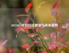 20252025年的科技展望与未来趋势