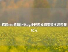 官网2025德州扑克app挣钱游戏探索数字娱乐新纪元