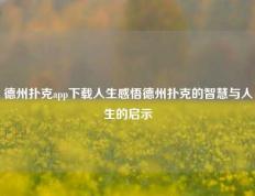 德州扑克app下载人生感悟德州扑克的智慧与人生的启示