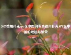 2025德州扑克app在中国的发展德州扑克APP在中国的崛起与繁荣