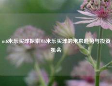 m6米乐买球探索M6米乐买球的未来趋势与投资机会
