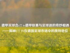 德甲买球合c77 tv德甲联赛与足球迷的奇妙相遇——揭秘C77 TV在德国足球市场中的独特地位
