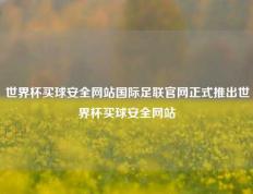 世界杯买球安全网站国际足联官网正式推出世界杯买球安全网站