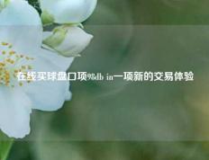 在线买球盘口项98db in一项新的交易体验
