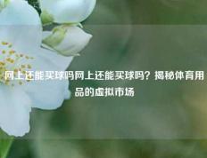 网上还能买球吗网上还能买球吗？揭秘体育用品的虚拟市场