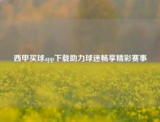 西甲买球app下载助力球迷畅享精彩赛事