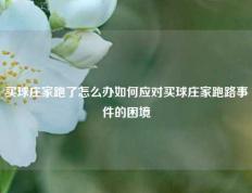 买球庄家跑了怎么办如何应对买球庄家跑路事件的困境