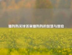 猫妈妈买球答案猫妈妈的智慧与冒险