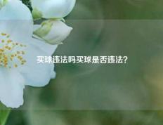 买球违法吗买球是否违法？