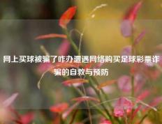 网上买球被骗了咋办遭遇网络购买足球彩票诈骗的自救与预防
