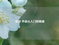 买球 术语从入门到精通