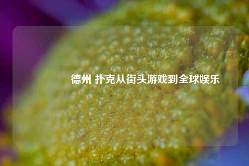 👈德州 扑克从街头游戏到全球娱乐